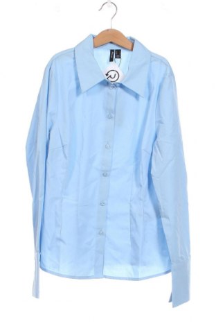 Γυναικείο πουκάμισο Vero Moda, Μέγεθος S, Χρώμα Μπλέ, Τιμή 9,48 €