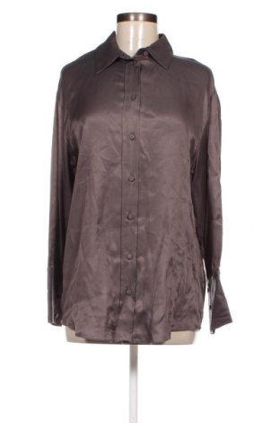 Дамска риза Zara, Размер S, Цвят Сив, Цена 33,48 лв.