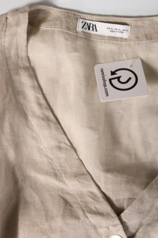 Dámska košeľa  Zara, Veľkosť XL, Farba Sivá, Cena  13,82 €