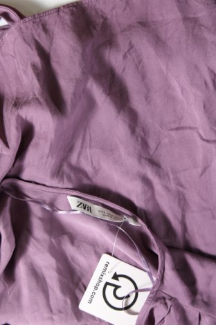 Γυναικείο πουκάμισο Zara, Μέγεθος S, Χρώμα Βιολετί, Τιμή 9,61 €