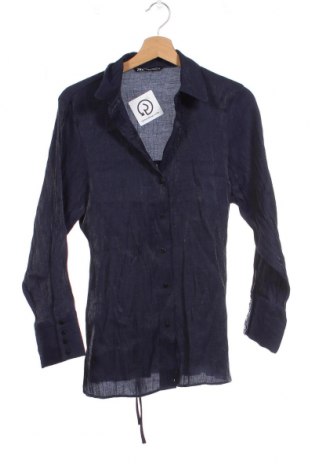 Dámská košile  Zara, Velikost XS, Barva Modrá, Cena  258,00 Kč