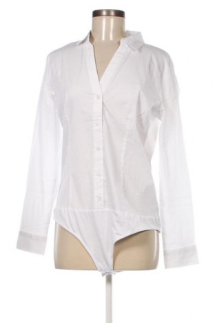 Γυναικείο πουκάμισο-κορμάκι Jdy, Μέγεθος L, Χρώμα Λευκό, Τιμή 9,28 €