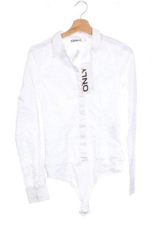 Damenhemd-Body ONLY, Größe XS, Farbe Weiß, Preis € 13,04