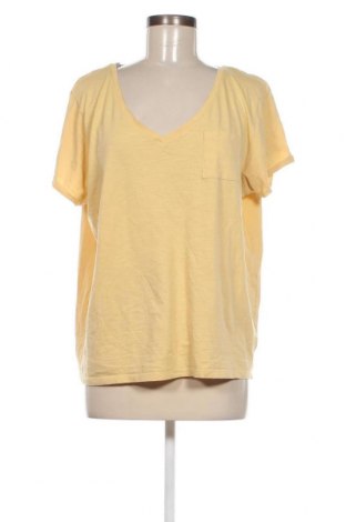 Γυναικείο t-shirt, Μέγεθος L, Χρώμα Κίτρινο, Τιμή 6,43 €