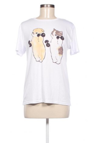 Γυναικείο t-shirt, Μέγεθος L, Χρώμα Λευκό, Τιμή 7,64 €