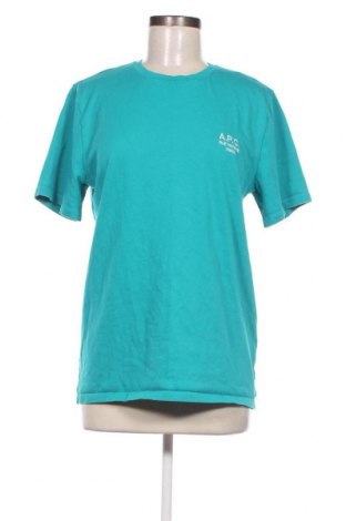 Dámske tričko A.P.C., Veľkosť L, Farba Modrá, Cena  25,02 €