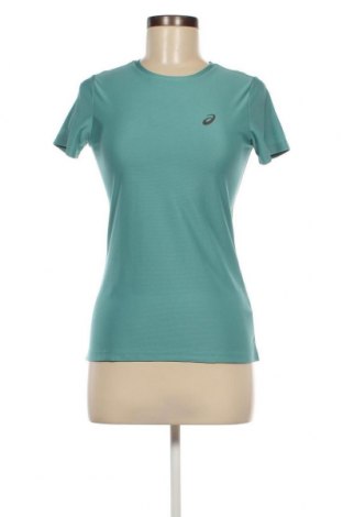 Γυναικείο t-shirt ASICS, Μέγεθος S, Χρώμα Μπλέ, Τιμή 12,79 €