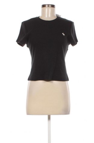 Дамска тениска Abercrombie & Fitch, Размер L, Цвят Черен, Цена 58,90 лв.