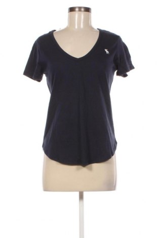 Дамска тениска Abercrombie & Fitch, Размер S, Цвят Син, Цена 31,00 лв.