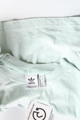Γυναικείο t-shirt Adidas Originals, Μέγεθος S, Χρώμα Πράσινο, Τιμή 26,89 €