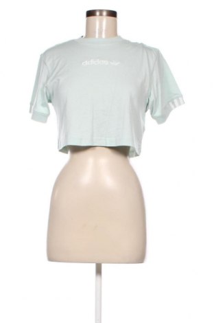 Γυναικείο t-shirt Adidas Originals, Μέγεθος S, Χρώμα Πράσινο, Τιμή 26,89 €