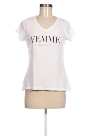 Damen T-Shirt Amisu, Größe L, Farbe Weiß, Preis 9,05 €