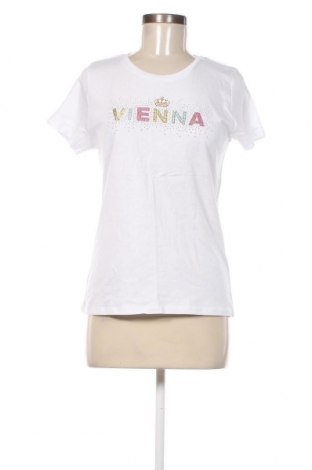Γυναικείο t-shirt B&C Collection, Μέγεθος M, Χρώμα Λευκό, Τιμή 6,65 €