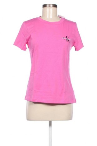 Damen T-Shirt Calvin Klein Jeans, Größe M, Farbe Rosa, Preis € 37,71