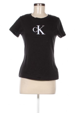 Damen T-Shirt Calvin Klein Jeans, Größe S, Farbe Schwarz, Preis 23,81 €