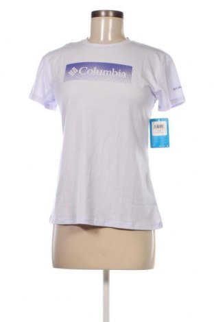 Γυναικείο t-shirt Columbia, Μέγεθος S, Χρώμα Βιολετί, Τιμή 17,58 €