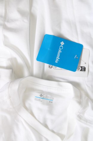 Γυναικείο t-shirt Columbia, Μέγεθος M, Χρώμα Λευκό, Τιμή 27,17 €
