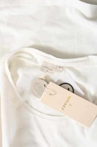 Γυναικείο t-shirt Cream, Μέγεθος M, Χρώμα Λευκό, Τιμή 25,57 €