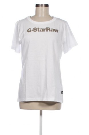 Дамска тениска G-Star Raw, Размер L, Цвят Бял, Цена 43,00 лв.