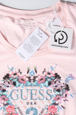 Дамска тениска Guess, Размер M, Цвят Розов, Цена 68,40 лв.