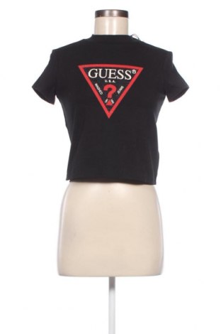 Damen T-Shirt Guess, Größe M, Farbe Schwarz, Preis € 37,11