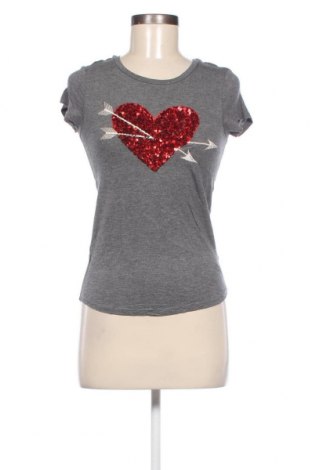 Γυναικείο t-shirt H&M, Μέγεθος XS, Χρώμα Γκρί, Τιμή 4,82 €