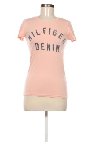 Damen T-Shirt Hilfiger Denim, Größe S, Farbe Rosa, Preis 34,37 €