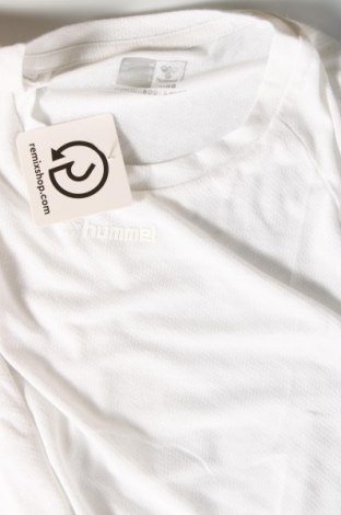 Γυναικείο t-shirt Hummel, Μέγεθος M, Χρώμα Λευκό, Τιμή 18,56 €