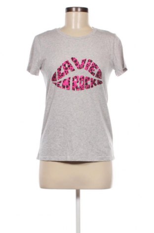 Γυναικείο t-shirt IKKS, Μέγεθος S, Χρώμα Γκρί, Τιμή 17,39 €