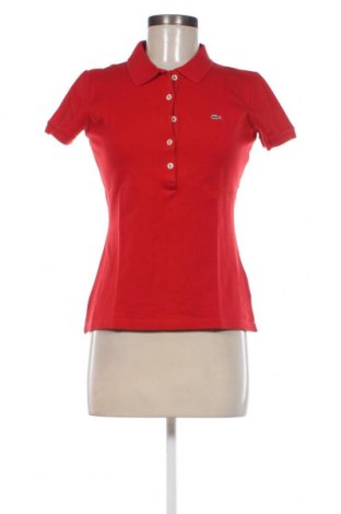 Дамска тениска Lacoste, Размер M, Цвят Червен, Цена 34,00 лв.