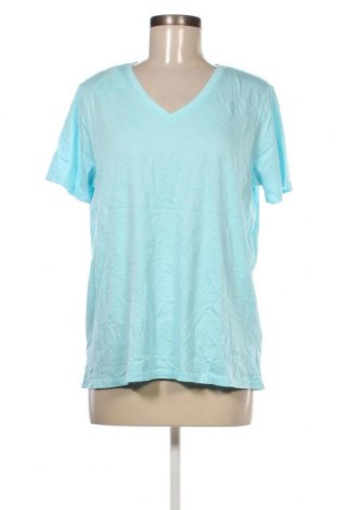 Damen T-Shirt Land's End, Größe M, Farbe Blau, Preis 6,68 €