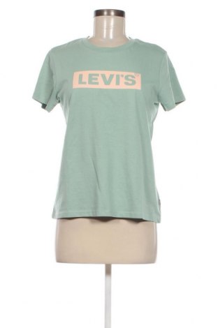 Дамска тениска Levi's, Размер M, Цвят Зелен, Цена 58,90 лв.