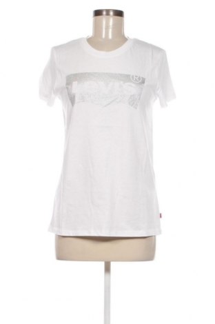 Γυναικείο t-shirt Levi's, Μέγεθος S, Χρώμα Λευκό, Τιμή 19,18 €