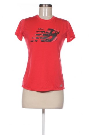 Damski T-shirt New Balance, Rozmiar S, Kolor Czerwony, Cena 95,85 zł