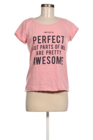 Γυναικείο t-shirt ONLY, Μέγεθος S, Χρώμα Ρόζ , Τιμή 5,20 €