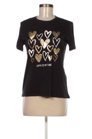 Γυναικείο t-shirt ONLY, Μέγεθος S, Χρώμα Μαύρο, Τιμή 15,98 €