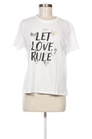 Γυναικείο t-shirt ONLY, Μέγεθος L, Χρώμα Λευκό, Τιμή 15,98 €