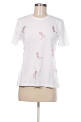 Γυναικείο t-shirt ONLY, Μέγεθος M, Χρώμα Λευκό, Τιμή 15,98 €