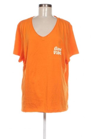 Дамска тениска ONLY Carmakoma, Размер M, Цвят Оранжев, Цена 13,95 лв.