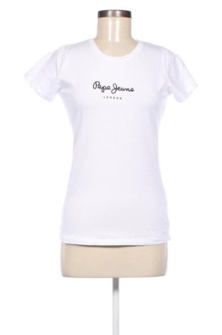 Damen T-Shirt Pepe Jeans, Größe M, Farbe Weiß, Preis 31,96 €