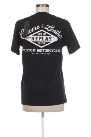 Tricou de femei Replay, Mărime M, Culoare Negru, Preț 201,31 Lei