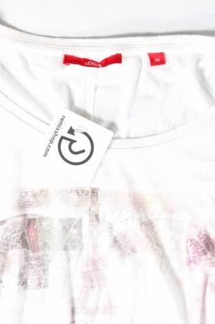 Γυναικείο t-shirt S.Oliver, Μέγεθος S, Χρώμα Λευκό, Τιμή 8,00 €