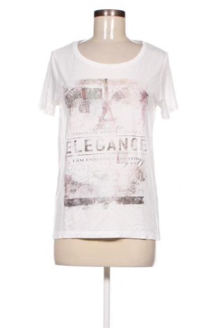 Γυναικείο t-shirt S.Oliver, Μέγεθος S, Χρώμα Λευκό, Τιμή 4,80 €
