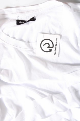 Damen T-Shirt Sinsay, Größe S, Farbe Weiß, Preis 6,62 €