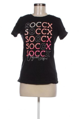 Tricou de femei Soccx, Mărime M, Culoare Negru, Preț 88,82 Lei