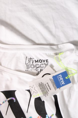 Damen T-Shirt Soccx, Größe S, Farbe Weiß, Preis 14,38 €