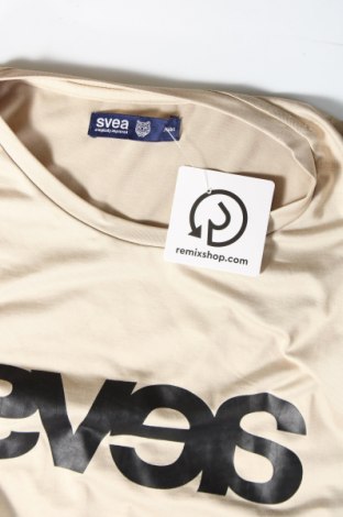 Γυναικείο t-shirt Svea, Μέγεθος S, Χρώμα  Μπέζ, Τιμή 6,49 €