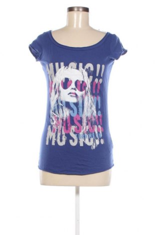 Damen T-Shirt Tally Weijl, Größe M, Farbe Blau, Preis 3,80 €