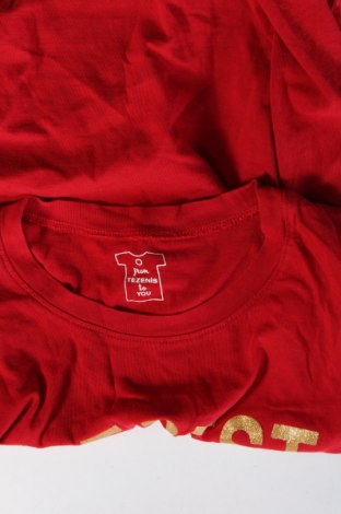 Damen T-Shirt Tezenis, Größe M, Farbe Rot, Preis 4,00 €