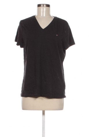 Дамска тениска Tommy Hilfiger, Размер XXL, Цвят Черен, Цена 20,40 лв.